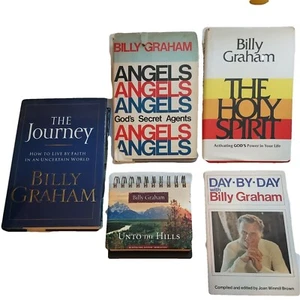 Lot of 5 Billy Graham~ Angels~The Holy Spirit ~Day By Day ~The Journey~ Calender - Picture 1 of 9