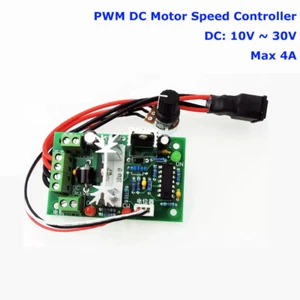 DC 10/12/24/30V PWM DC Motor Drehzahlregler CW CCW Wenderegler Schalter - Bild 1 von 7