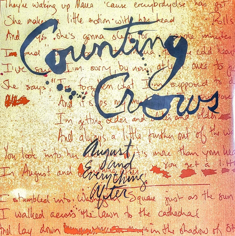 COUNTING CROWS AUGUST AND EVERYTHING AFTER- 2-LP VINYL SET " NEW, SEALED " - Image 1 of 2