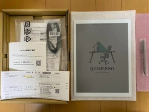 Fujitsu QUADERNO 13.3in Gen.3C Electronic Paper FMVDP43CA4 White 32 GB Tablet - Picture 1 of 15