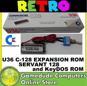 Commodore C128 U36 ROM - SERVANT 128 & KeyDOS ** Switchable ROM **- [F03] - Picture 1 of 3