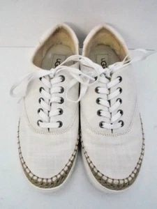 UGG Attractive Sneakers Women's Size 8.5 US With Contrasting Embroidered Detail - Picture 1 of 11