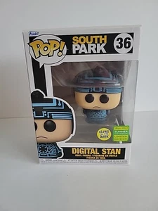Funko Pop South Park: DIGITAL STAN SDCC 2022 Exclusive Shared Sticker #36 DMG - Picture 1 of 8