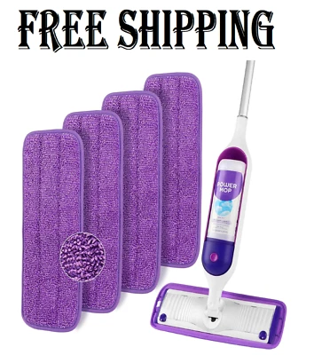 HOMEXCEL Reusable Microfiber Mop Pads for Swiffer PowerMop, Power Mop Pads Refil