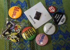 Vintage Rock'n'Roll Knöpfe Todd Rundgren Nazz Prince Beatles Futu Yardbirds - Bild 1 von 1
