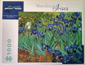 1000 Piece Vincent Van Gogh Jigsaw Puzzle - Irises - Pomegranate ArtPiece - Picture 1 of 4