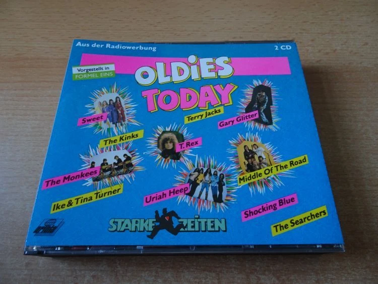 Doppel CD Oldies Today Starke Zeiten: Terry Jacks Bay City Rollers Shocking Blue - Bild 1 von 1