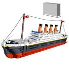 1860/1288Pcs 3D Titanic Cruise Ship Model Boat Puzzles Diy Building Bricks Kits