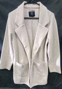 Cárdigan suéter gris claro Boom Boom Jeans para mujer nuevo sin etiquetas grande - Imagen 1 de 7