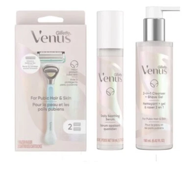 Gillette Venus for Pubic Hair and Skin Shaving Set  3pcs - Image 1 of 3