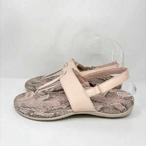 NWOT VIONIC Tala Blush Pink Comfort Leather Slingback Sandal - 8 - Picture 1 of 6