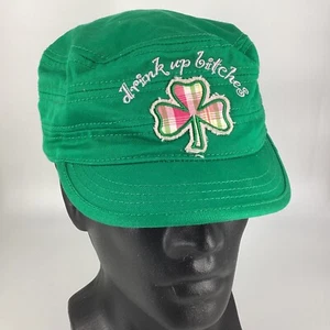 Sombrero Verde Drink Up Trébol a Cuadros Spencer Regalos Día de San Patricio Irlandés L a XL - Imagen 1 de 7