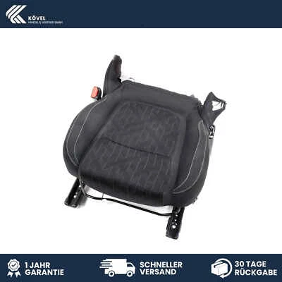 Sitzfläche Sitzpolster vorn Links Renault Megane 4 Stoff Schwarz Beheizt - Bild 1 von 3