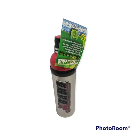 Alabama Crimson Tide 24oz Water Bottle Silver/Red Cover