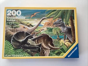 Rompecabezas de 200 piezas Ravensburger 1991 vintage dinosaurios ***completo*** - Imagen 1 de 6