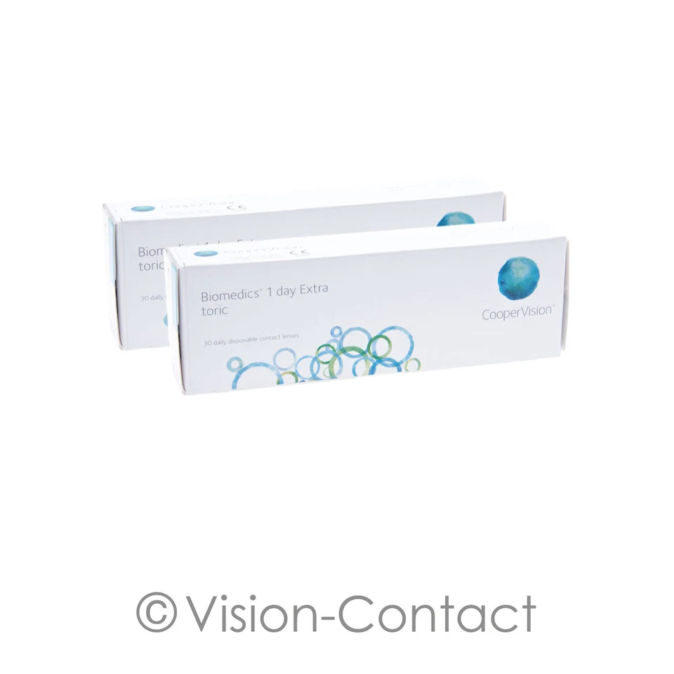 COOPERVISION Biomedics 1 day Extra toric 2 x 30 torische Kontaktlinsen Tageslinsen