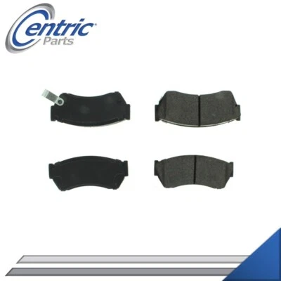 BRAKE PADS FRONT SEMI-METALLIC LEFT & RIGHT SET FOR 1989-1991 PONTIAC FIREFLY Foto 1 de 4