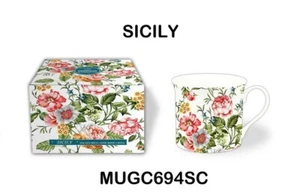 NEW Heritage Fine Bone China Palace Mug Tea Coffee Cup - Sicily - Picture 1 of 4