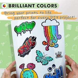 Koala Clear Sticker Paper for Inkjet Printer - Waterproof Clear Printable Vin... - Picture 1 of 1