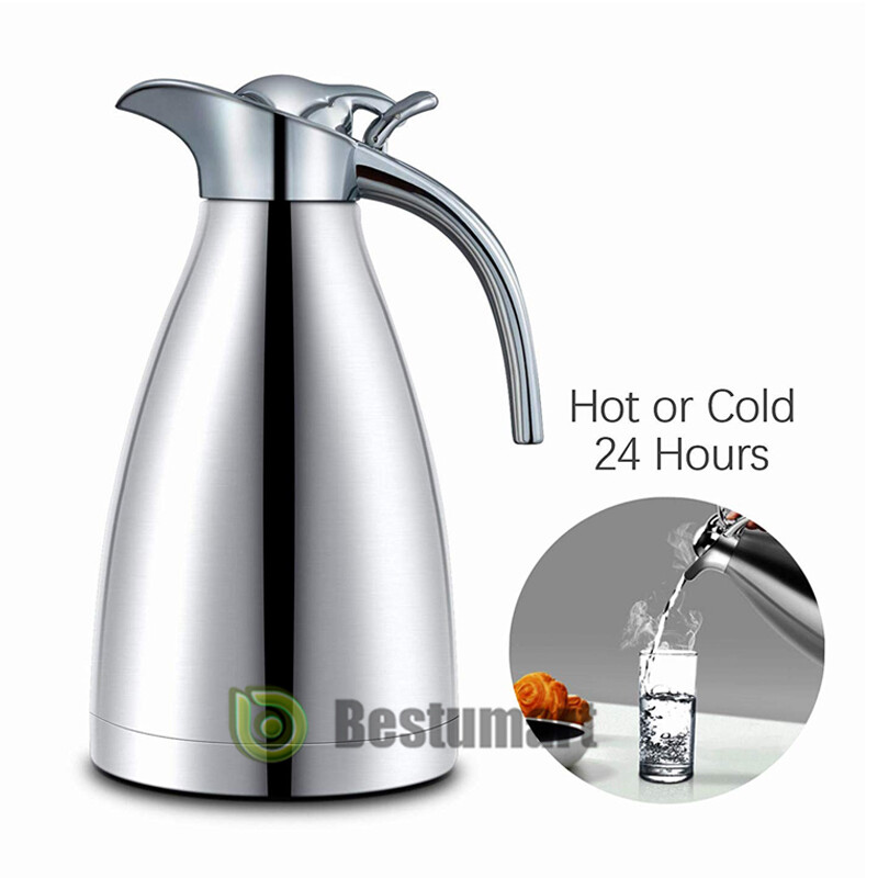 68Oz/2L Thermal Coffee Carafe Insulated 