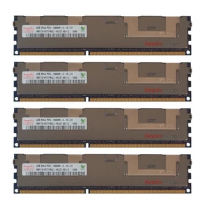 16GB Kit 4x 4GB HP Proliant BL28C BL2X220C DL160 DL170E SL160Z G6 Memory Ram - Picture 1 of 1