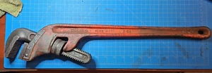 Rigid E24 Offset Pipe Wrench 24"L, Made in USA - Picture 1 of 9