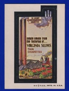 VIRGINIA SLUMS 1974 TOPPS WACKY PACKAGES series 6 VG-EX+ - Picture 1 of 2
