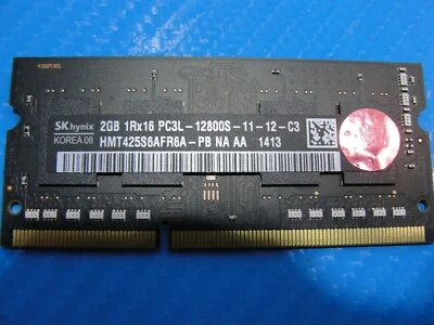 MacBook Pro A1278 2GB SK hynix Memory RAM SO-DIMM PC3L-12800S HMT425S6AFR6A-PB - Image 1 of 2