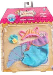 Lil Luvables Fluffy Factory Mermaid Outfit Fantasy Dress Up Spin Master NEW - Picture 1 of 3