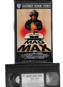 Warner Home Video  Mel Gibson   MAD MAX    VHS Rarität FSK 18 - Bild 1 von 2
