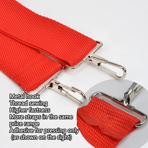Nylon Snare Drum Belt With Metal Hook Adjustable Marching African Waist Strap - Picture 1 of 7