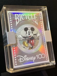 Bicycle Playing Cards, Disney, Disney 100th, Cardtopia LTD Carat - Picture 1 of 7