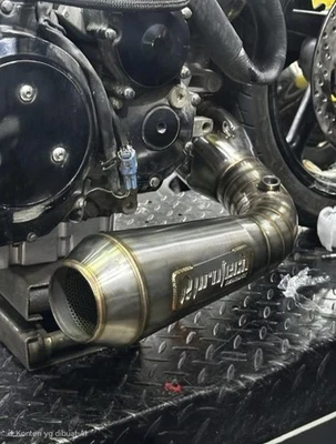 Suzuki GSX 1300R 1999-2020 Hayabusa Shorty Sidewinder Race sistema de escape Foto 1 de 4