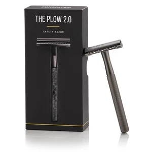 Luxury Plow 2.0 Double-Edged Razor: Engineered for Maximum Comfort and Precision - Picture 1 of 10