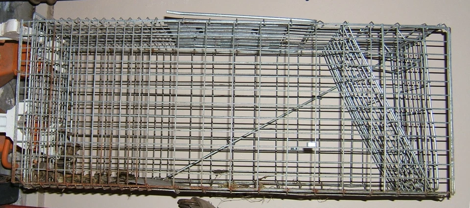 TRAMPA PARA ANIMALES / 32' X 13" X 10" / USADA UNA VEZ / SOLO RECOGIDA LOCAL Foto 1 de 1