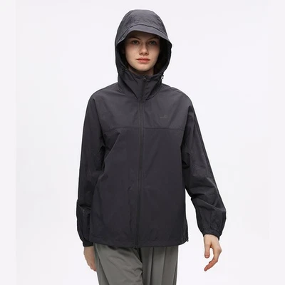 Unisex Lightweight Sun Jacket UPF 50+ Quick-Dry for Outdoor Hiking Deep Gray XL - Image 1 of 4