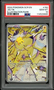 Tarjeta Pokémon PSA 10 GEMAS COMO NUEVA Joltik 150 Corona Estelar - Imagen 1 de 2