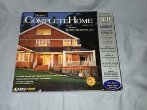 Sierra Complete Home 2.0 PC CD design remodel redecorate dream house architect - Picture 1 of 6