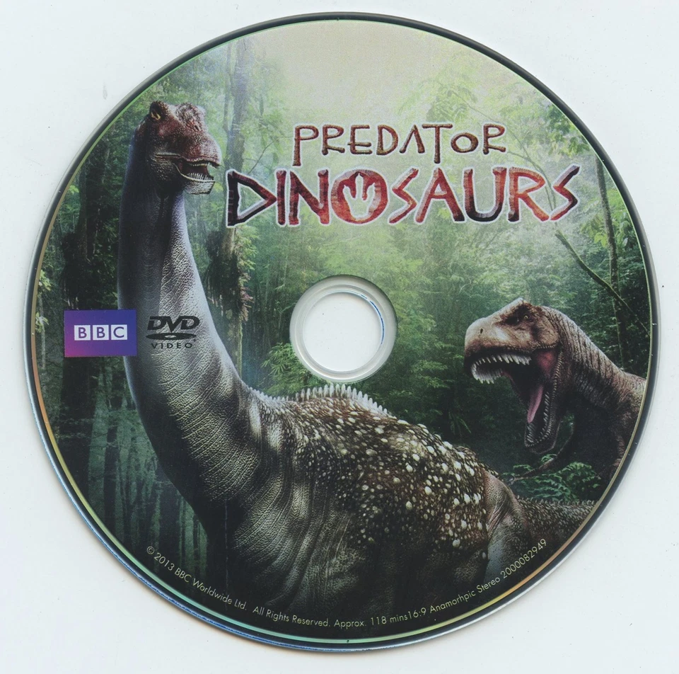 BBC Predator Dinosaurs DVD Disc Only - Image 1 of 1