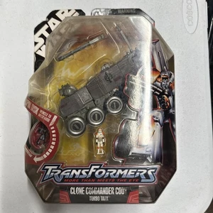 2007 Star Wars Transformers 7 Inch Figure CLONE COMMANDER CODY Turbo Tank 11c - Picture 1 of 3