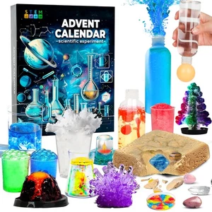 Christmas Advent Calendar 2025 Science Experiments Boys and Girls Countdown t... - Picture 1 of 6