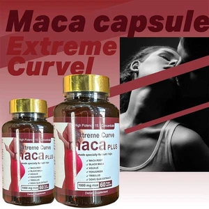 ☆MACA Root Cápsulas 60 Cápsulas Extracto de Maca Peruana para Hombres - Imagen 1 de 6