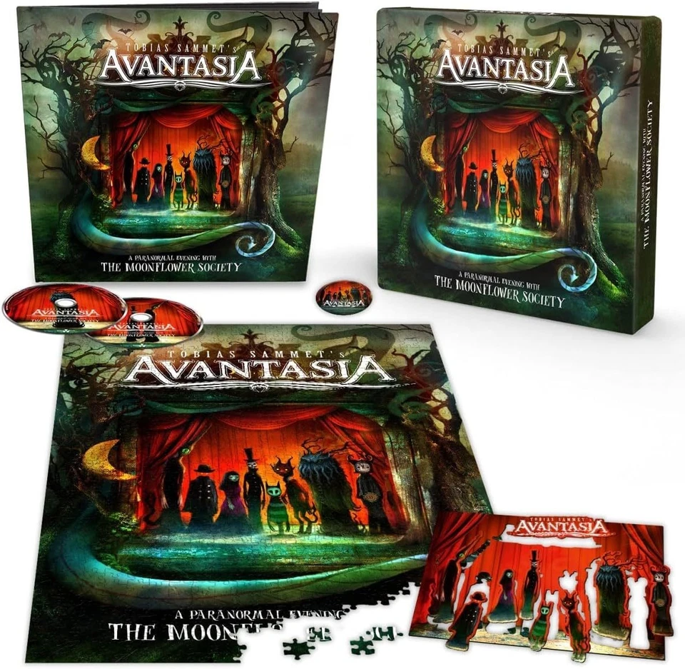 Avantasia A Paranormal Evening With the Moonflower Society (CD) (US IMPORT) - Bild 1 von 1