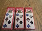 LOT OF THREE NEW SEALED BOXES OF BICYCLE POKER CHIPS