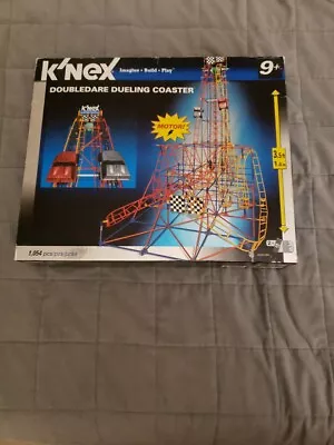 Knex Double Dare Dueling Roller Coaster Building Set Vintage Rare - Image 1 of 4