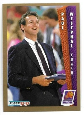 PAUL WESTPHAL CO 1992-93 FLEER CARD NEAR MINT+ CONDITION - Image 1 of 2