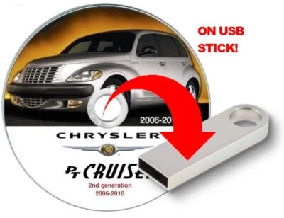 Chrysler PT Cruiser (2006-10) manuale officina per i sistemi Win/Mac su USB - Immagine 1 di 4