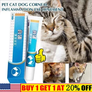 Pet Cat Dog Eye Ointment Pet Eye Ointment10g Corneal Inflammation Eye Ointment - Picture 1 of 14