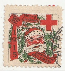 U.S.A.  - Red Cross, Merry Christmas seal 1915 - Picture 1 of 1