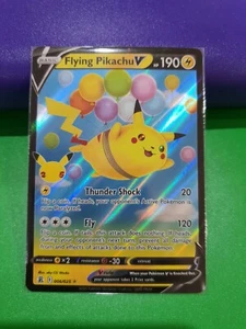 FLYING PIKACHU V 006/025 Full Art Rare Celebrations Pokemon Card - Imagen 1 de 3